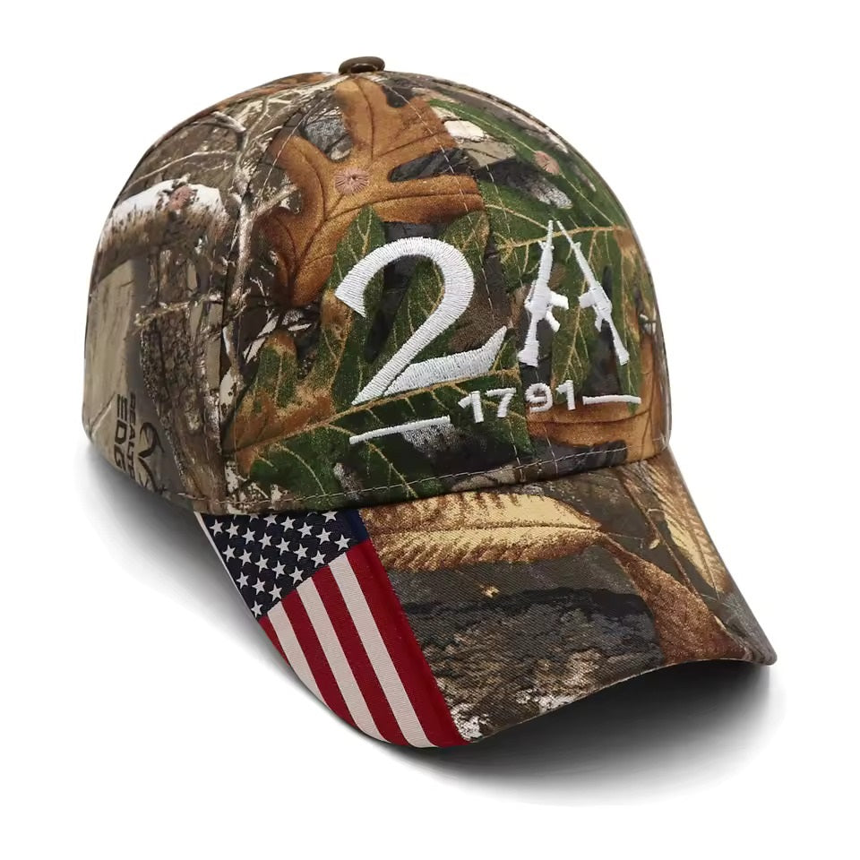 2A 1791 American-Baseball Cap
