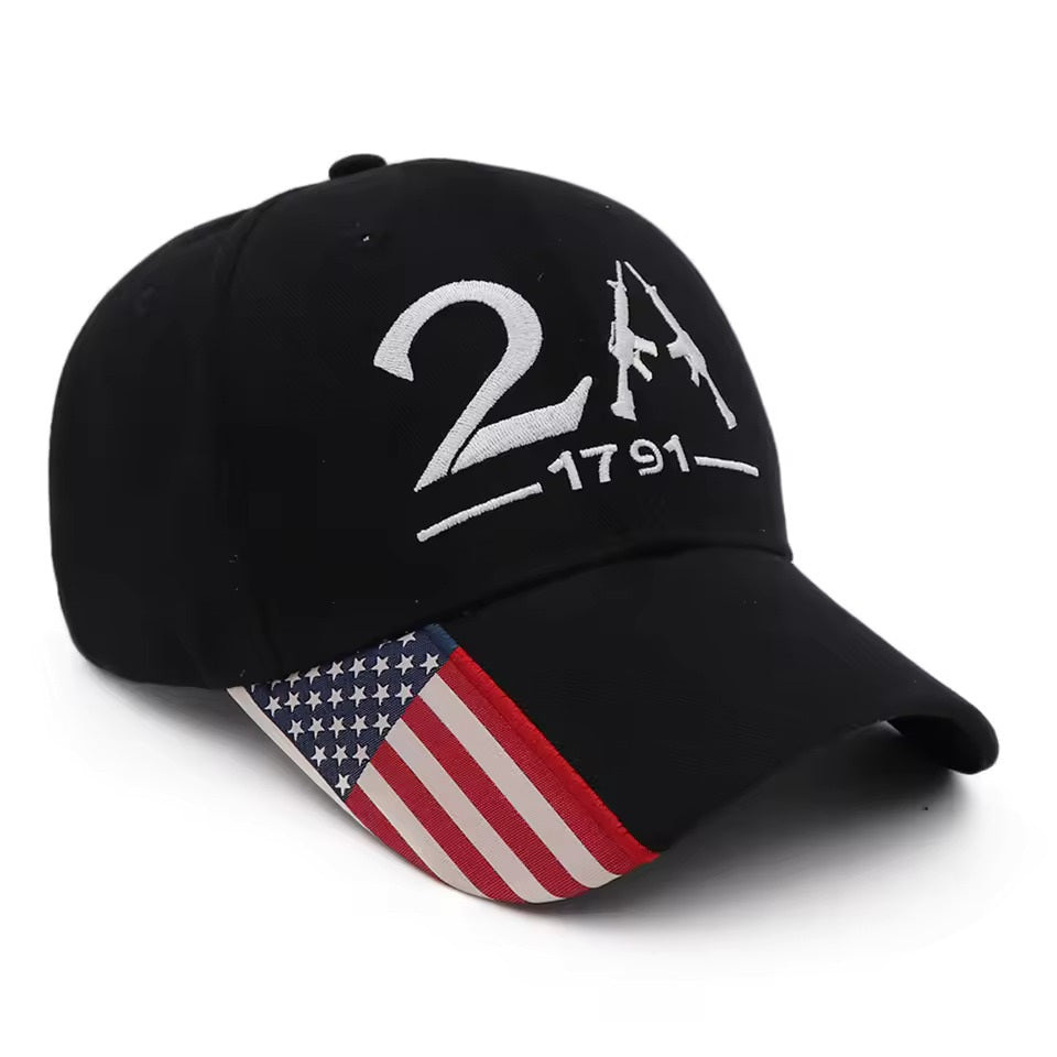 2A 1791 American-Baseball Cap